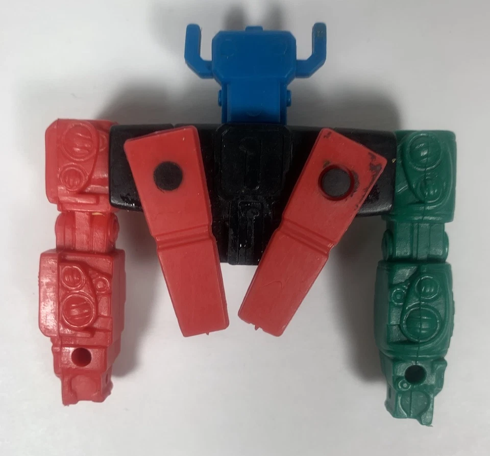 "Figura de goma VOLTRON LION FORCE de colección LJN Toys años 80 ensamblador de 5"" LJN" Foto 2 de 2
