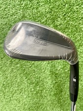 Ping S159 Nero Sabbia Zeppa 56 S12 Nero Dot Zeppa Flex Destro Uomo Mazza da Golf