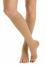 Elastic Knee High Kkl2k2 Open Toe Compression 3040mmhg Varicose Veins... Elastic Knee High Kkl2k2 Open Toe Compression 3040mmhg Varicose Veins...