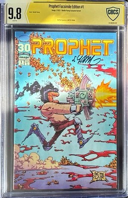 Prophet: Facsimile Edition #1 9.8 CBCS Signed by Skottie Young With COA