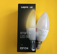 Lepro E14 Smart LED Leuchtmittel 385lm 2700-6500K dimmbar funktioniert mit Alexa 4,5W