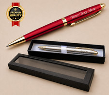 Personalised Engraved Ballpoint Pen with Gift Box for Men Women Teacher Dad