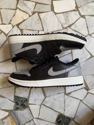 Nike Air Jordan Retro 1 Low Shadow Golf Herren Größe 11 Schwarz Grau DD9315-001