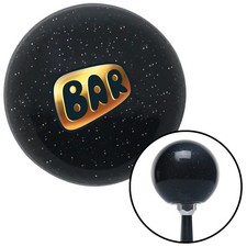 Bar Gold Black Metal Flake Shift Knob W M16x1.5 Insert Shifter Auto Manual Bar Gold Black Metal Flake Shift Knob W M16x1.5 Insert Shifter Auto Manual