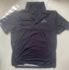 Cutter and Buck Men’s Golf Polo Large King And Prince Black