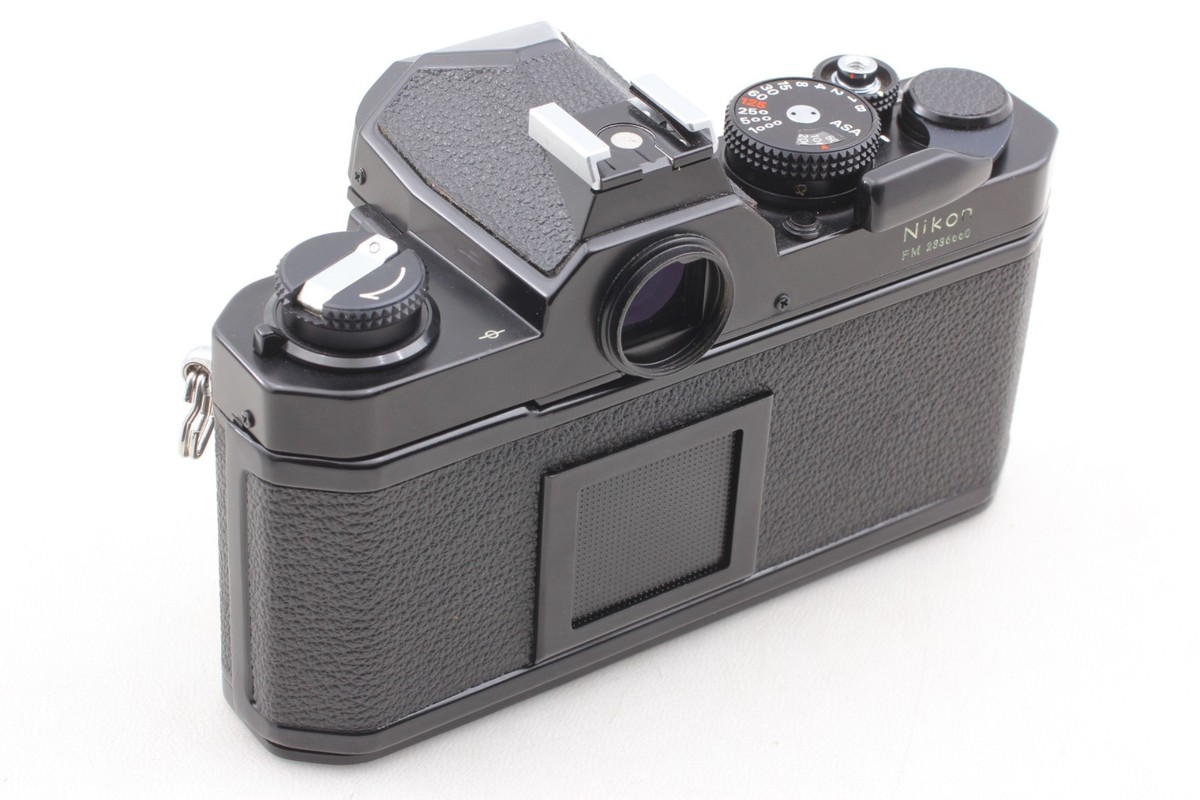 Read! 【Near MINT + Strap】 Nikon FM Black SLR Camera Ai 50mm F1.4
