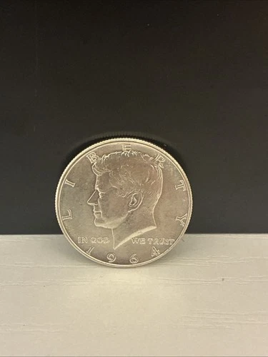 1964 Kennedy Half Dollar Silver 90% AU/BU Uncirculated Coin