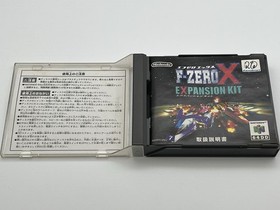 Nintendo 64DD F-Zero X Expansion Kit N64 game USA seller