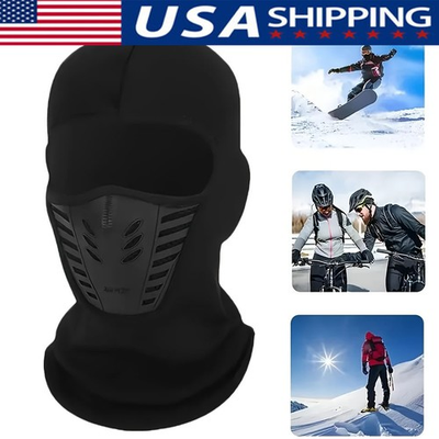 #ad Winter Balaclava Full Face Mask Thick Fleece Thermal Windproof Ski Mask for Men $5.99