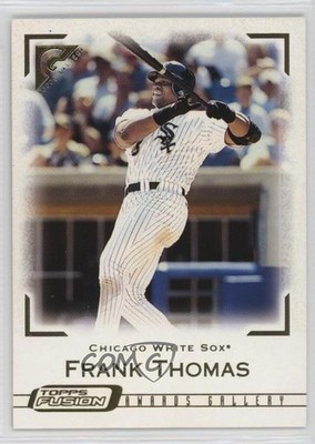 2001 Topps Fusion Frank Thomas #93 HOF 0w6