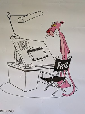 1996 Pink Panther Memorial Friz FreLeng 1905-1995 Poster