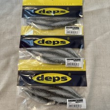 3x Deps Sakamata Shad 5” Silver Shad #127