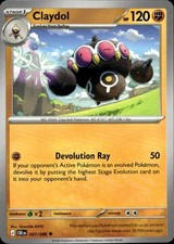 Claydol 047/086 Uncommon Chaos Rising Pokemon Near Mint
