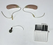 Pair of SIEMENS Motion S Hearing Aids No Batteries Untested