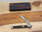 1987 WINCHESTER (#1901) SINGLE BLADE/BROWN BONE "FISH TAIL" POCKET KNIFE- MIB — photo 1