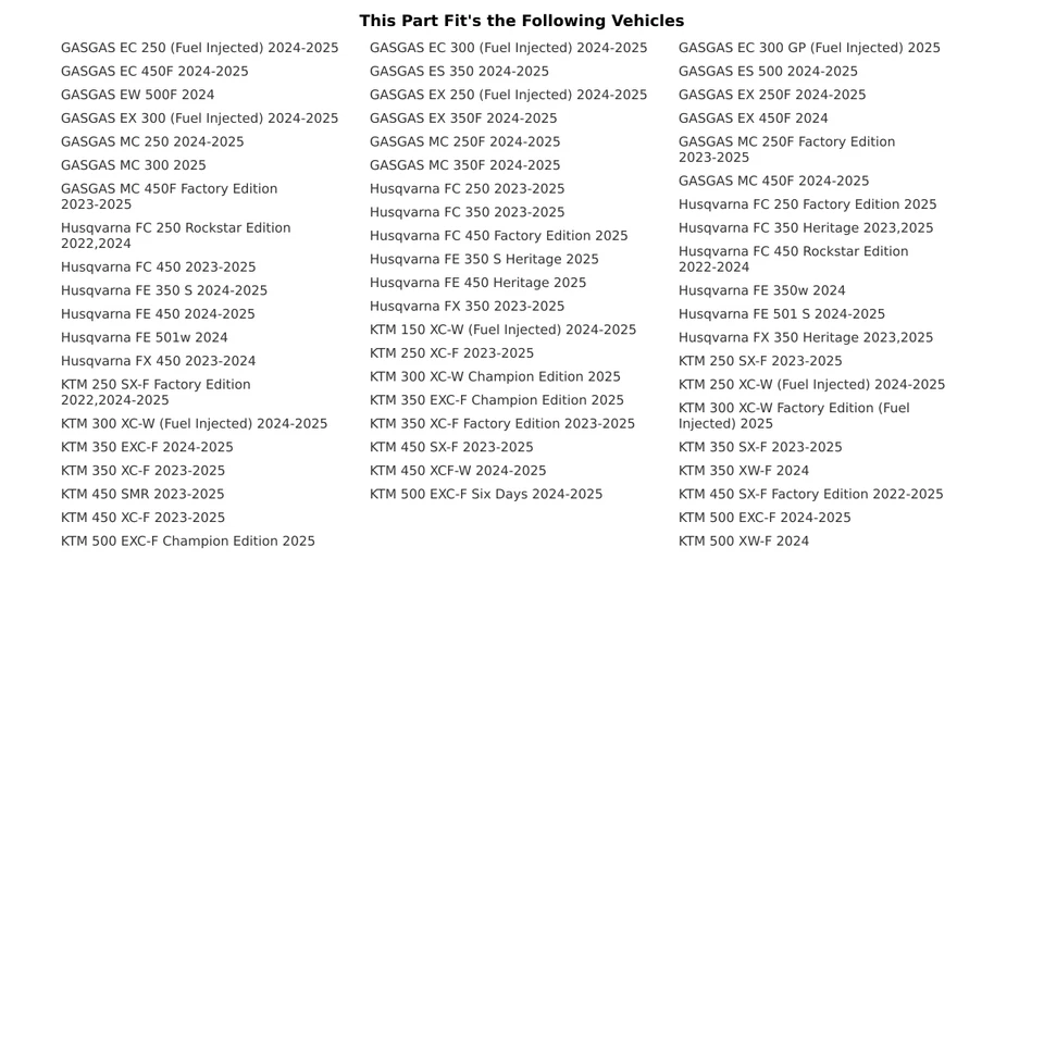 Sistema de filtro de aire Tusk Quick Draw kit de 2 filtros para Husqvarna FC 350 Heritage Foto 2 de 2