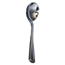 World Tableware 101 016 Classic Rim II 5-3/4" Bouillon Spoon - Dozen