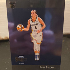 Panini 2025 Select WNBA Score Select Throwback Paige Bueckers RC Dallas #18