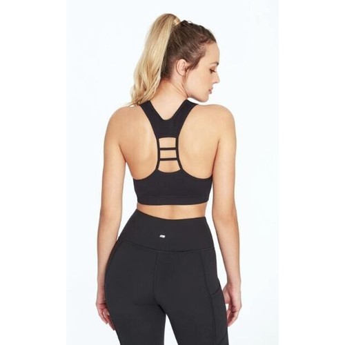 Sujetador deportivo Marika Haley sin costuras espalda deportiva para mujer en negro XS precio de venta sugerido por el fabricante 45 USD - Imagen 3 de 5