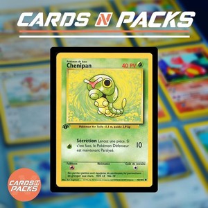 Carte Pokemon Chenipan 45/102 Set de Base Edition 1 NM-Mint