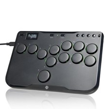 Haute42 Arcade Stick Leverless Controller-P12 Leverless Arcade Stick NEW