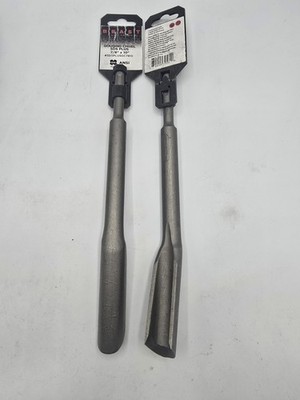 (2) Lackmond Hammer Drill Gouging Chisel SDS Plus 7/8'' X 10'' SDSPLUSGC7810 K787