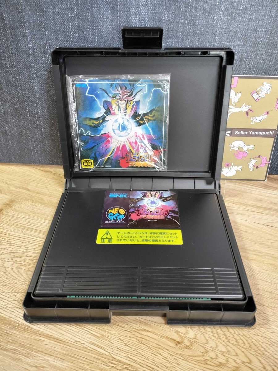 Neo Geo AES Samurai Shodown 4 AMAKUSA'S REVENGE game used Rare