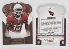 2013 Panini Crown Royale Retail Bronze Die-Cut Crown Jaron Brown #144 Rookie RC