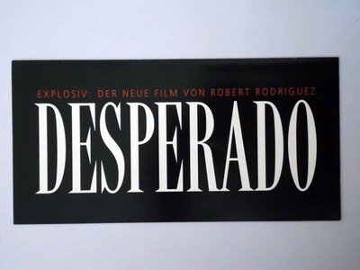 Desperado - Antonio Banderas - Salma Hayek - Einladungskarte/Pressevorführung