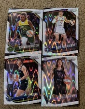 Panini Prizm WNBA 2023 Silver Prizm Rookie 4-Card Lot Horston Melbourne Yueru