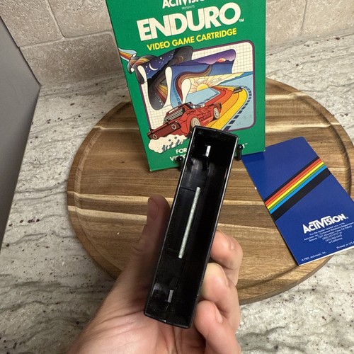 Atari 2600 Enduro Complete in Box 1983 Activision Racing Complete! - Picture 6 of 13