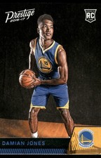 2016-17 Panini Prestige #177 Damian Jones Golden State Warriors Rookie