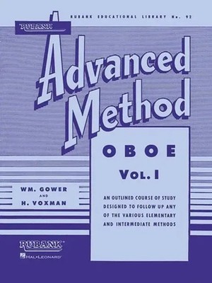 Himie Voxman Rubank Advanced Method: Oboe Volume 1 Essential Oboe Technique...