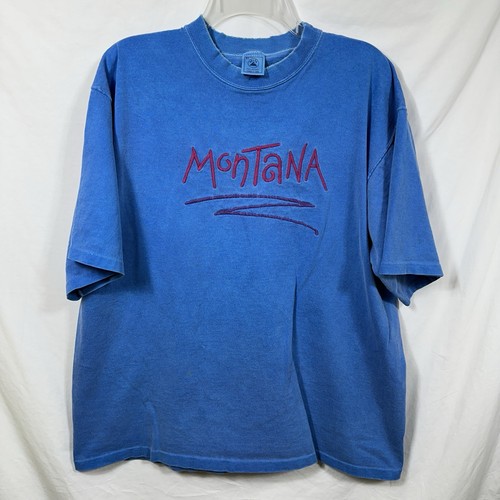 T-shirt Vintage Delta Pro Weight - Taille L Vert - Thème Weed - Parfait état