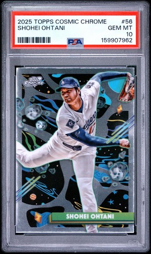 2025 TOPPS COSMIC CHROME #56 SHOHEI OHTANI PSA 10