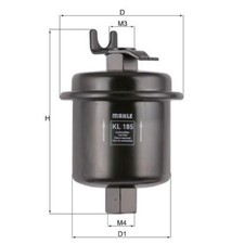 Knecht Kraftstofffilter KL185 79861642 16010S01A30 16010ST5E02 | 737843