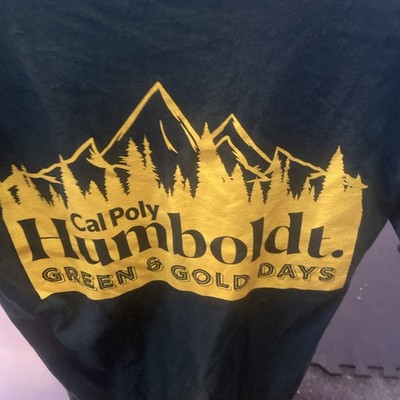 Vintage Humboldt State T-Shirt Mens small Green Cal Poly UNV 1990s - Y2K NEW