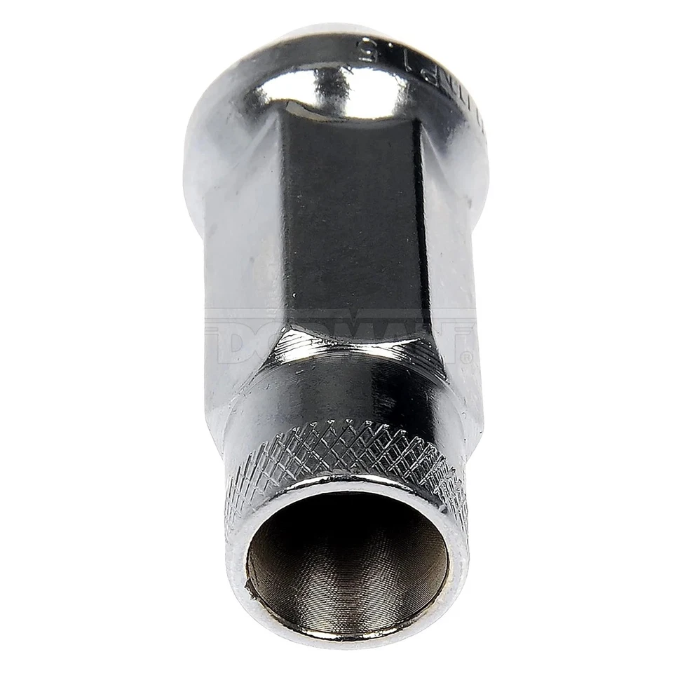 For Chevy Camaro 82-02 Dorman Chrome Cone Seat Duplex Acorn Open End Lug Nuts - Image 3 of 4