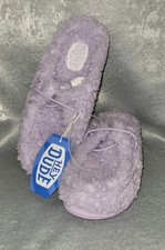 HEY DUDE WENDY SLIPPER WOMEN'S ORCHID PURPLE SHERPA SIZE 7 NWT 44170-5PR