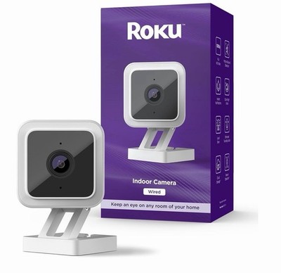 Roku Indoor Camera SE, eine kabelgebundene Überwachungskamera Neu