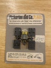 Pickering P/ATE -1 Cartridge And Stylus Sealed In Shrink Package W Mounts