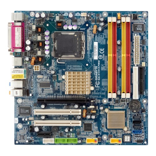 Motherboard GIGABYTE GA-8I915PMD Socket LGA775 DDR2 Pcie PCI SATA Ide Fdd Matx - Picture 2 of 3