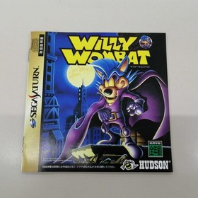 Hudson Willy Wombat Sega Saturn Software Fae28