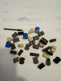 LEGO Ninja Emperor's Stronghold (3053) 99% Complete W/ Extra Sets (6033 & 4805)