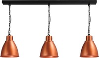 Pendelleuchte Kupfer Industrie PremiumqualitäT Made In EU 3Xe27 Loft HäNgelampe