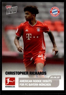 Christopher Richards 2019 Topps Now Bundesliga #189 RC /1323