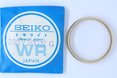 Verre De Montre SEIKO 310W22GC - Cristal Facetté Hardlex Pour 6106-7660 Vanac - NOS
