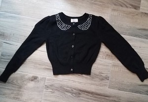 childrens black cardigan