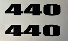 440 Engine Size Decals Fits Plymouth Dodge Mopar Road Runner Charger Challenger 440 Engine Size Decals Fits Plymouth Dodge Mopar Road Runner Charger Challenger