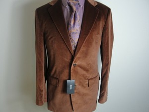 rust color blazer